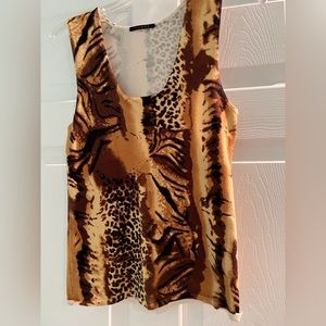 Vintage Cyprus Animal Print Tank